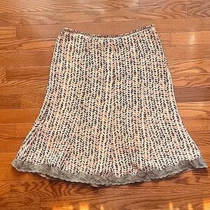 Limited Lightweight Patterned Lace Skirt